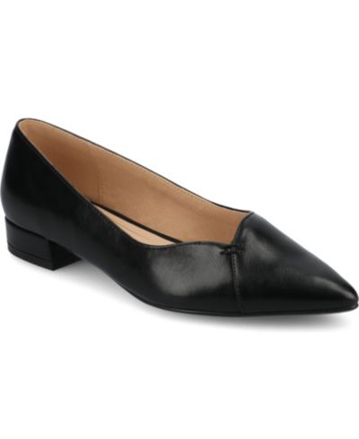 Женские туфли-лодочки Journee Collection Carmin Block Heel Pointed Toe