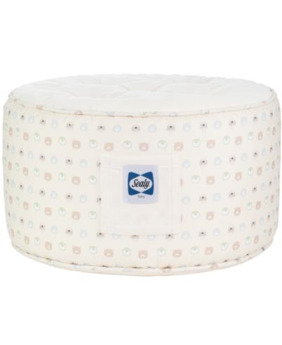 Sealy Baby Toddler Sealy Pouf - Beige Animal Faces