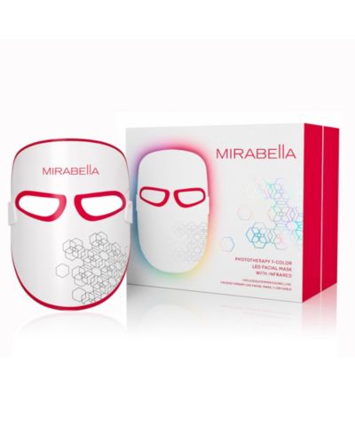 Светодиодная маска для лица Mirabella Phototherapy 7-Color LED с инфракрасным светом