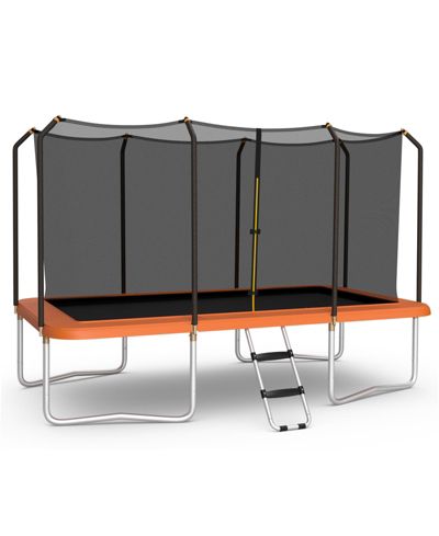 Батут GOUUN 8 x 14 Feet прямоугольный с защитной сеткой и лестницей