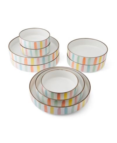 Darbie Angell Happy Summer 9-Piece Bowl Set