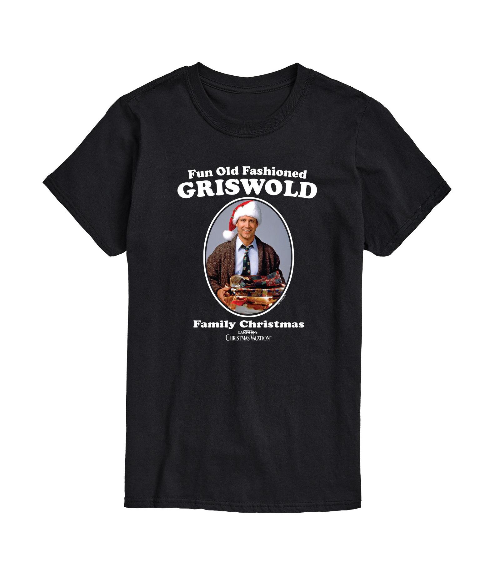 AIRWAVES Men's National Lampoons Christmas Vacation Short Sleeve Tee