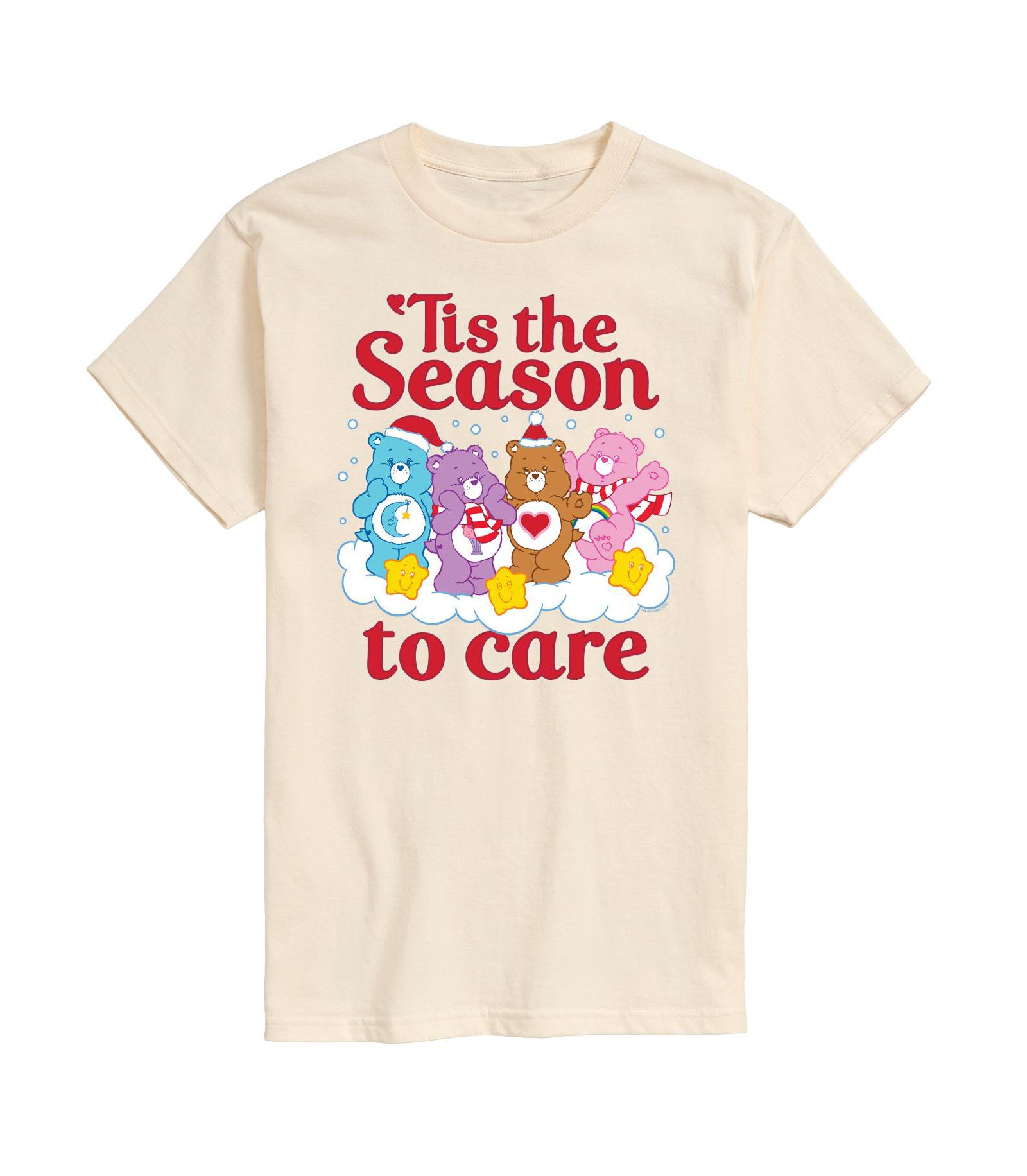 AIRWAVES Men's Care Bears Tis The Season Short Sleeve Tee