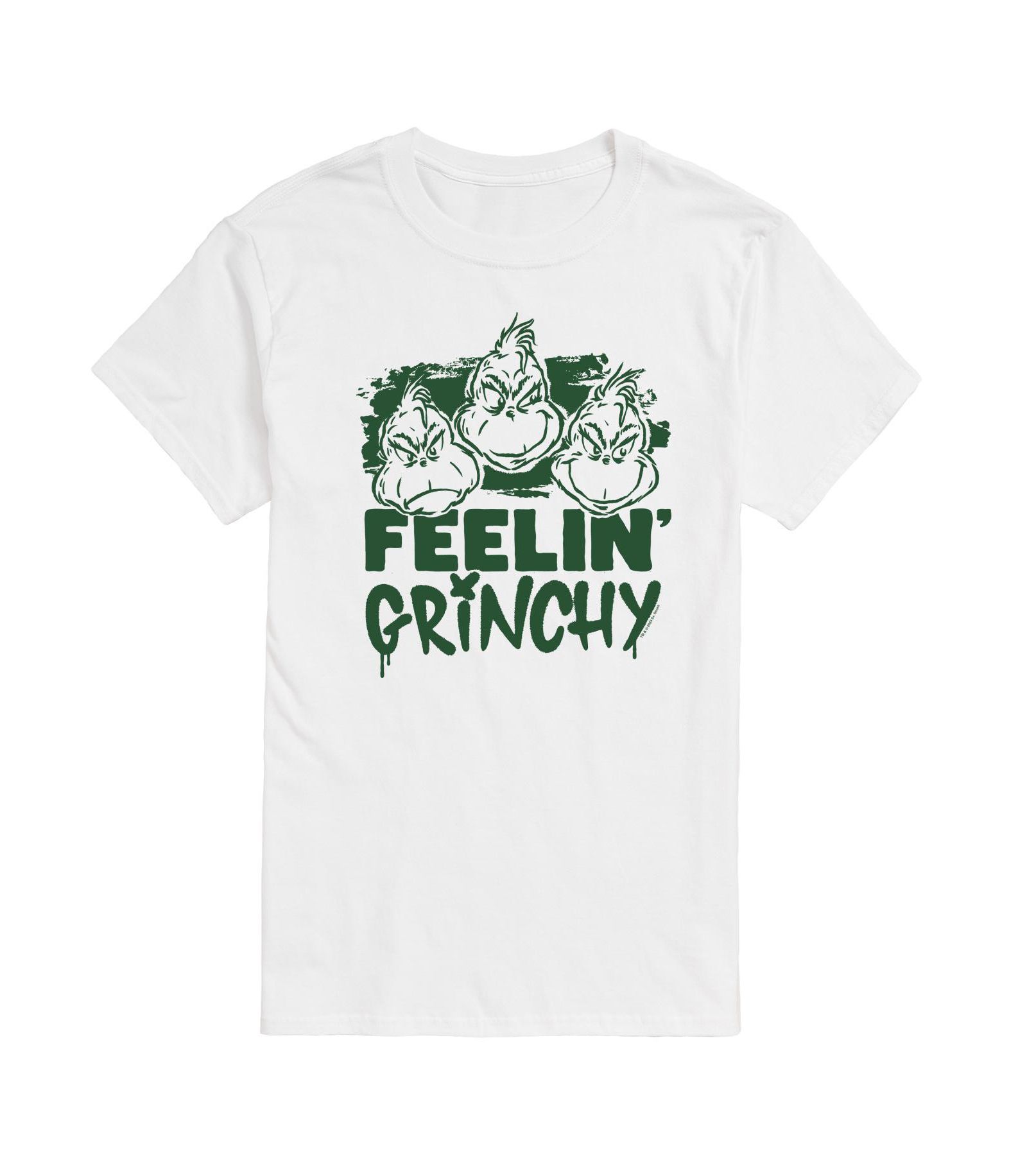 AIRWAVES Men's The Grinch Feelin' Grinchy Short Sleeve Tee