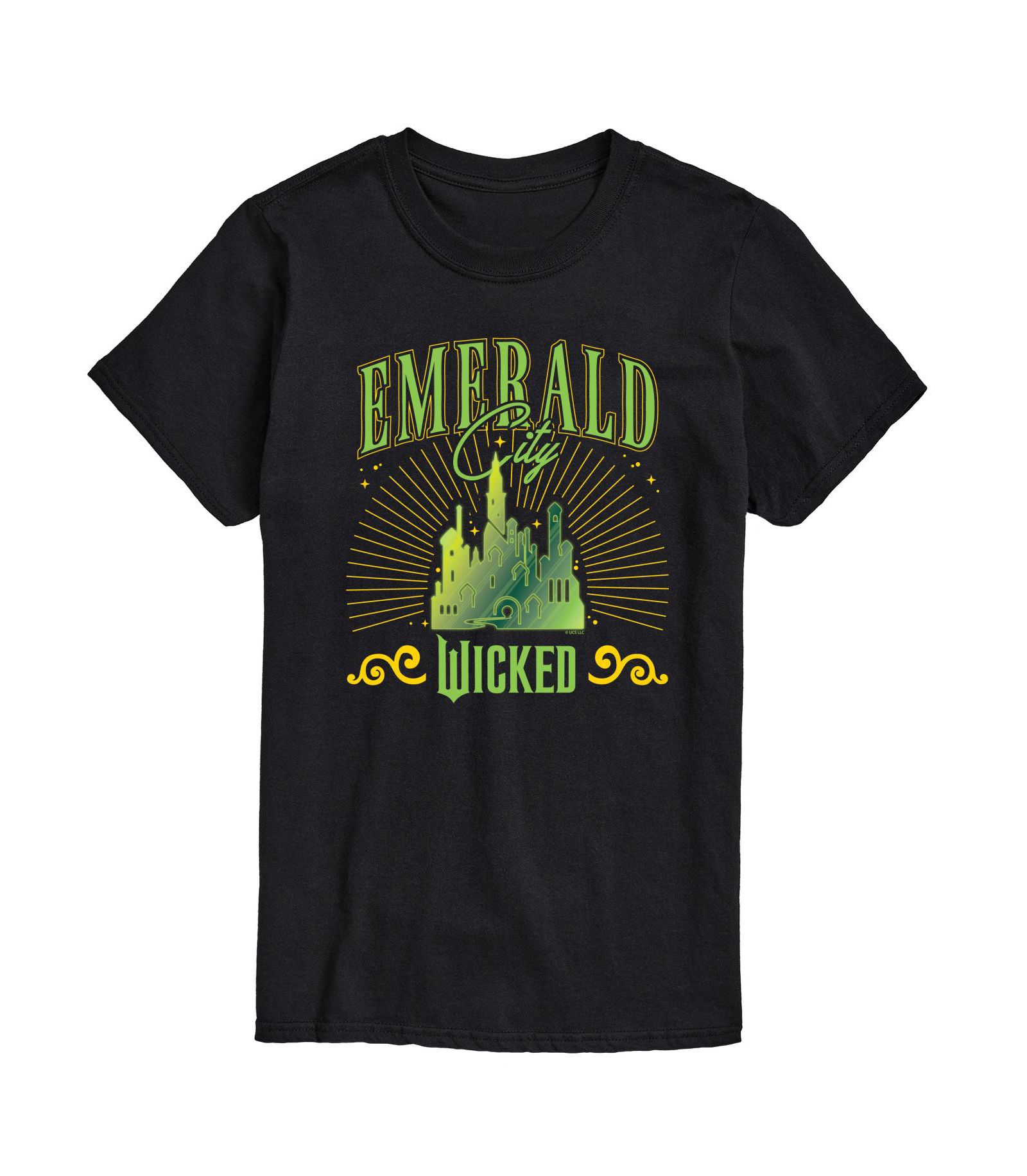 AIRWAVES Men's Wicked Emerald City Short Sleeve Tee