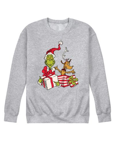 AIRWAVES Мужская флисовая рубашка с длинным рукавом The Grinch