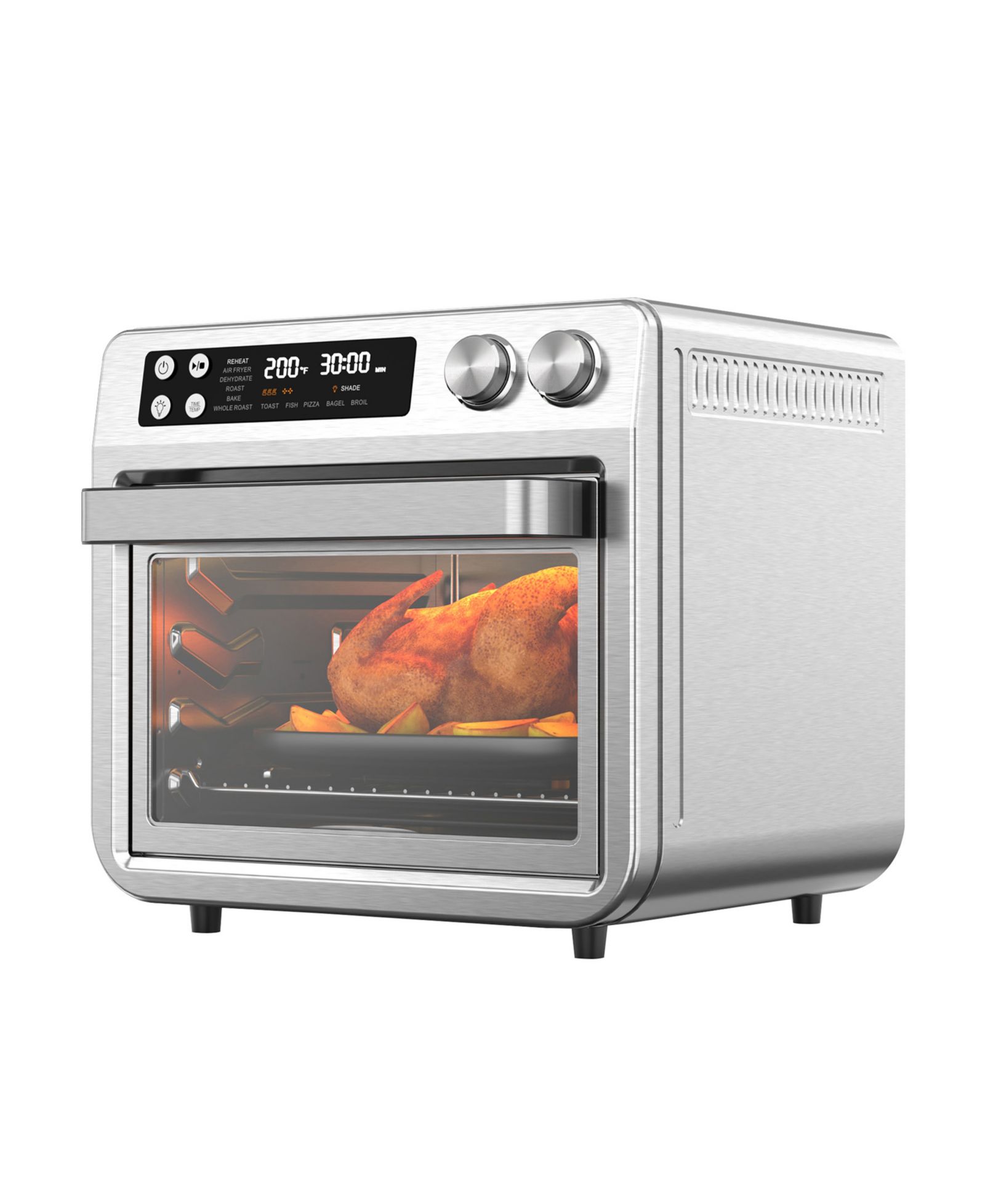 MegaChef 25 Quart Digital Electric Multi-Function Air Fryer and Counter Top Oven