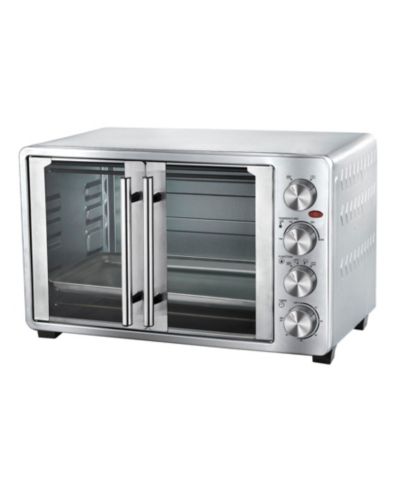 Электрическая духовка MegaChef 45 Quart Electric French Door Rotisserie Convection Counter Top