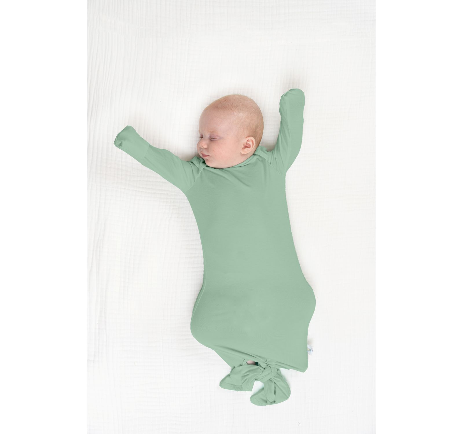 GooseWaddle Basil Knotted Gown