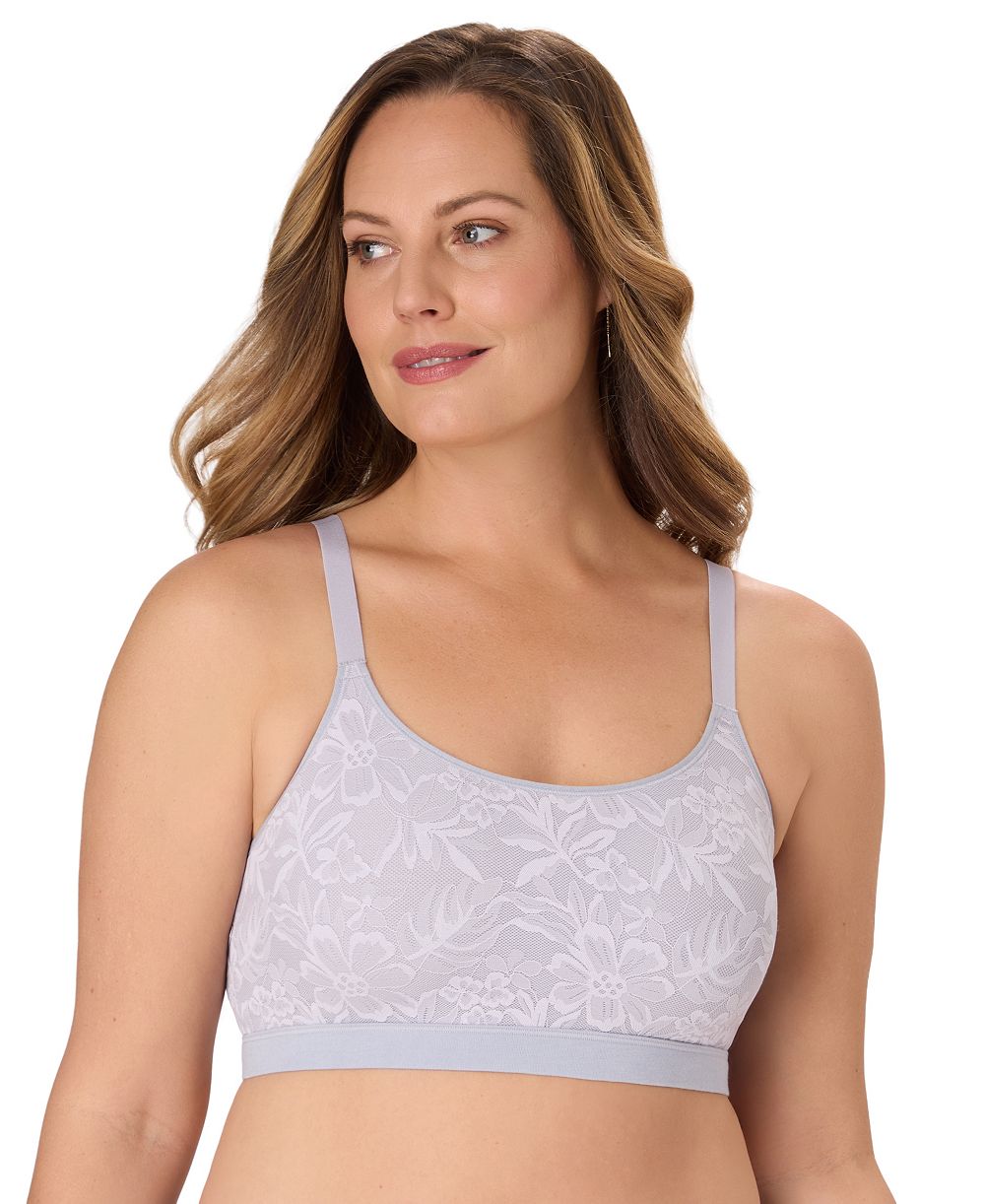 Bali Женский кружевной бралетт Breathe Lace-Overlay DFCMBR