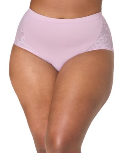Bali Women's Coolest Smoothing High-Waist Brief Underwear DFCSBF