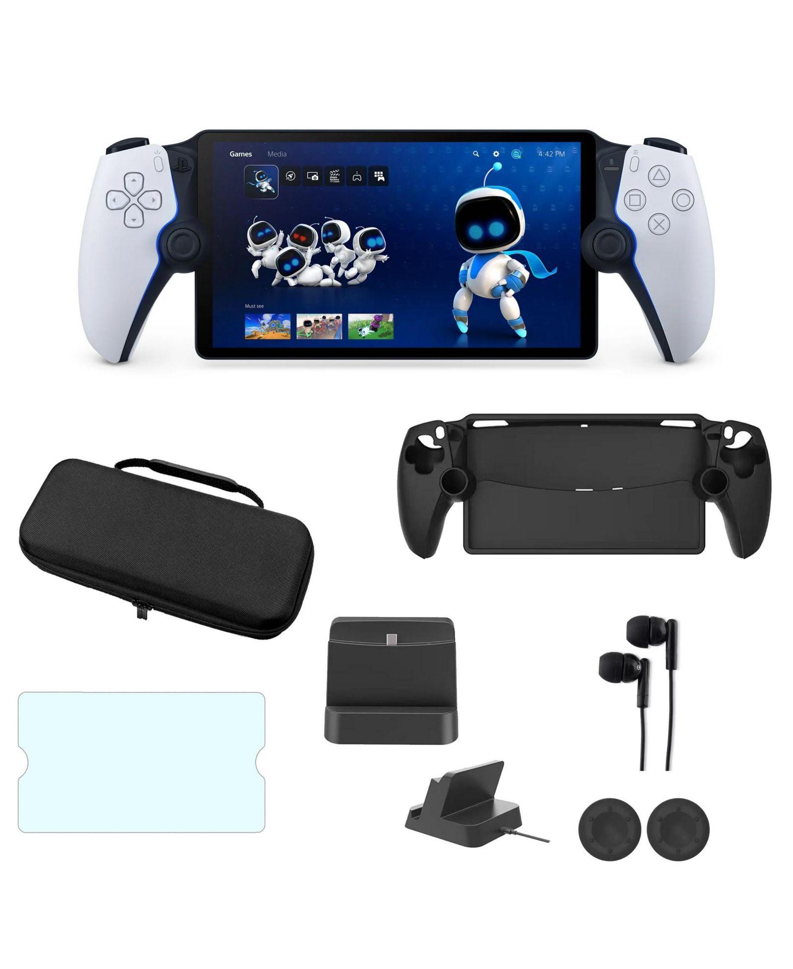 PlayStation Portal Console with Accessories, 7-Piece Set