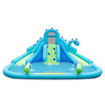GOUUN Kids Inflatable Water Slide Ages 3+ with Dual Slides and Splash Pool