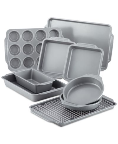 Farberware Nonstick 10-Piece Bakeware Set with Cooling Rack