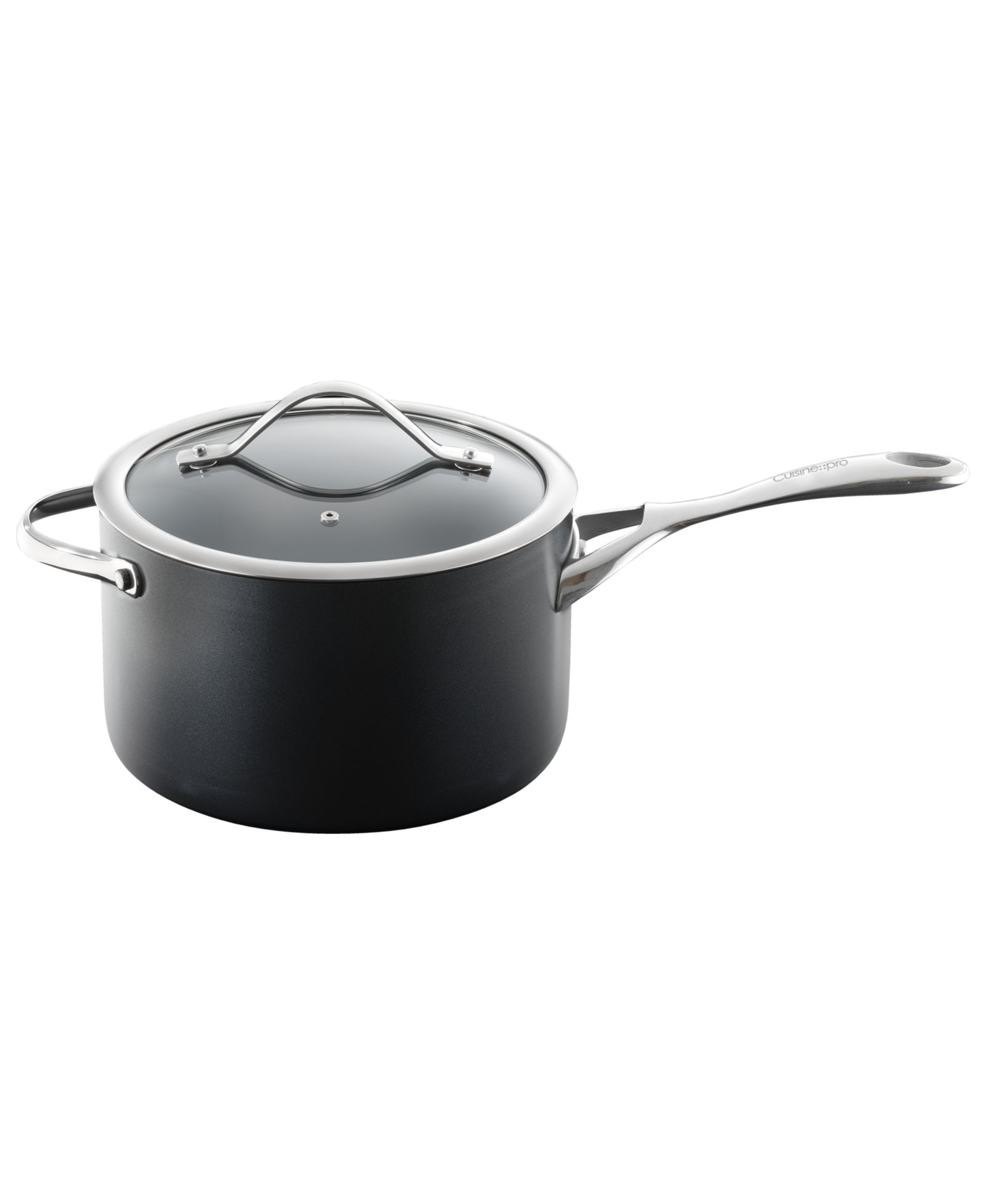 Cuisine::pro® ID3 3.9qt Hard anodized Cast Saucepan
