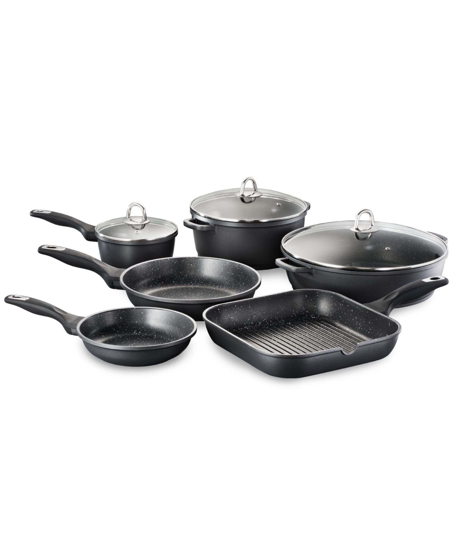 Cuisine::pro® GRANITE набор из 9 предметов из литого алюминия