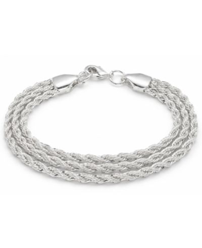 Браслет And Now This Triple Twisted Rope Chain