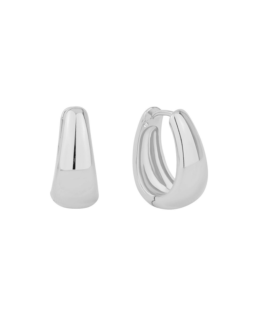 Серьги-кольца And Now This Graduated Huggie Hinged Hoop
