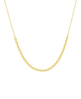 Колье с бусинами из позолоченной цепи And Now This, 18K