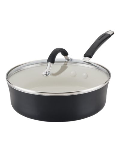 Rachael Ray Cucina Ceramic Nonstick 3-Quart Saute Pan with Lid