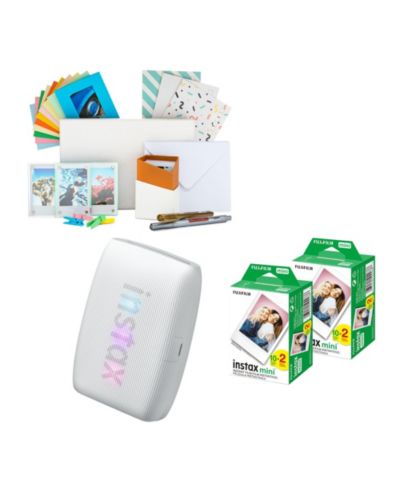 Fujifilm INSTAX MINI LINK 3 C WHITE 40 EXP BUNDLE камера Fujifilm