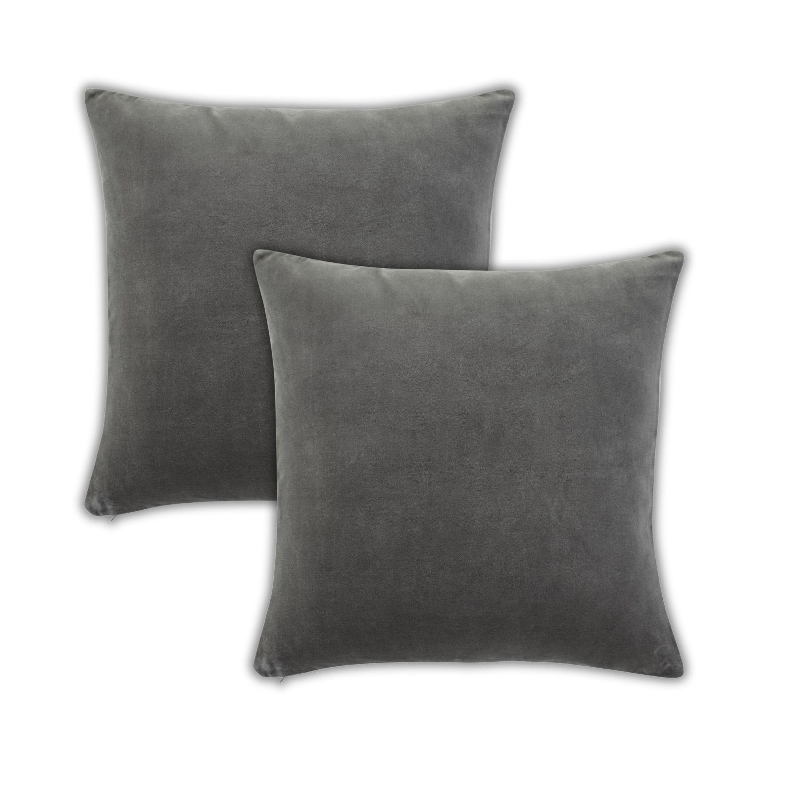 IHI Home Stella Plush Velvet Decorative Pillow Cover, 20" x 20"
