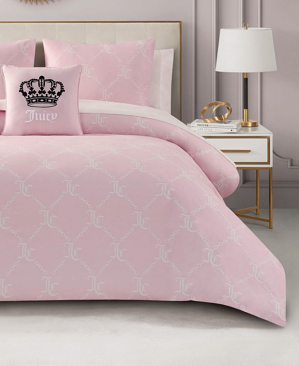 Juicy Couture Logo Link 8-Pc. Comforter Set, Queen