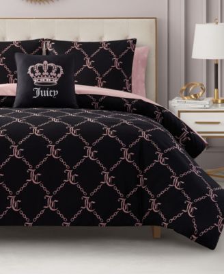 Juicy Couture Logo Link 8-Pc. Comforter Set, Queen