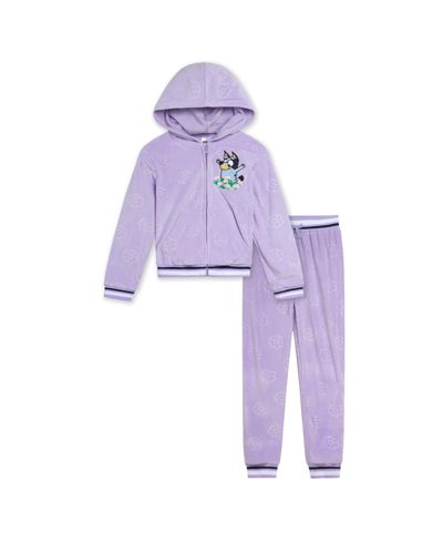 Bluey Детский комплект худи и брюки Velour Zip Up
