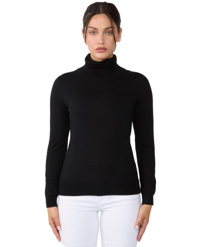 Женский джемпер JENNIE LIU 100% Cashmere Turtleneck