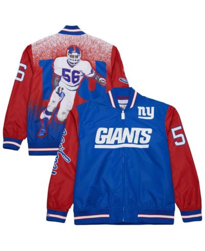 Mitchell & Ness мужская атласная куртка Lawrence Taylor New York Giants