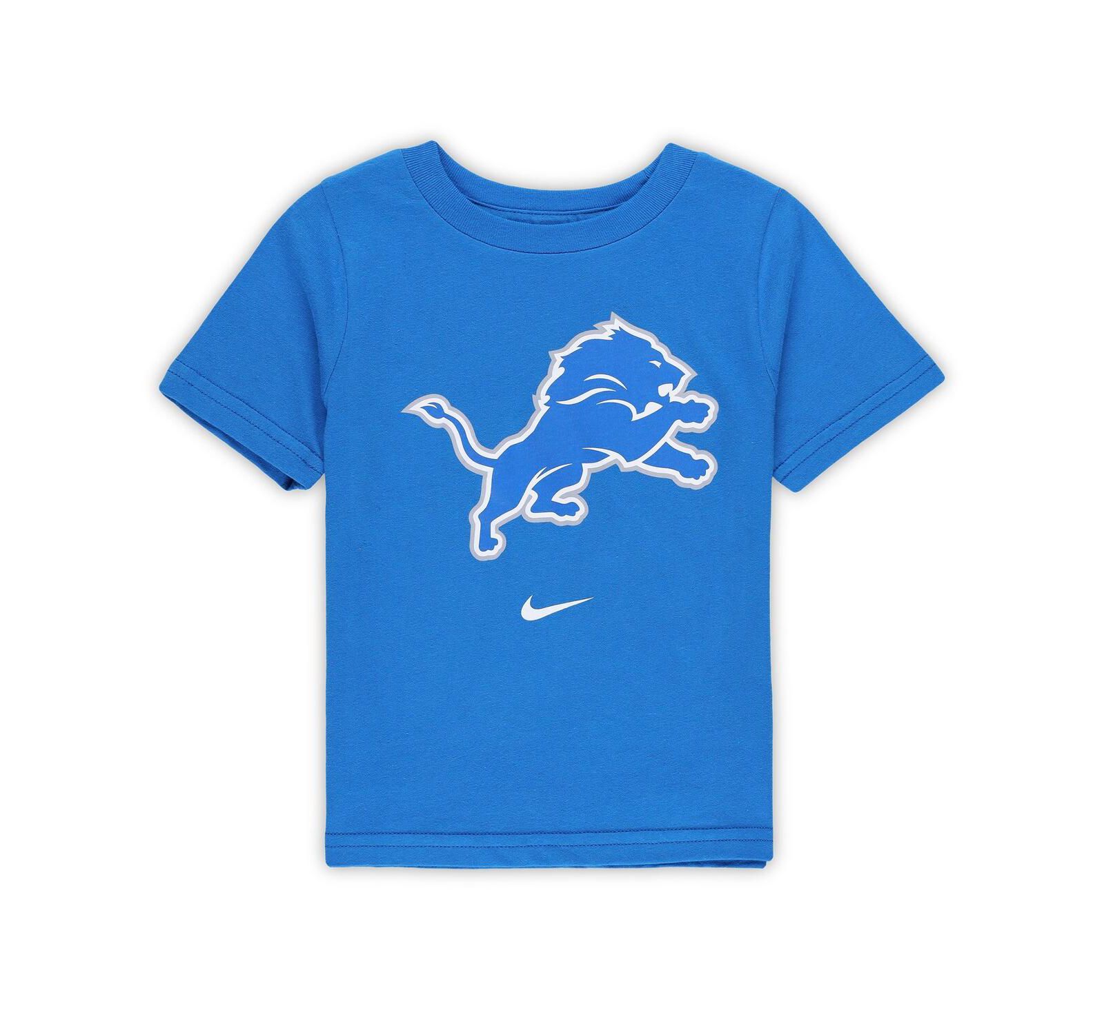 Футболка Nike Toddler Blue Detroit Lions Logo