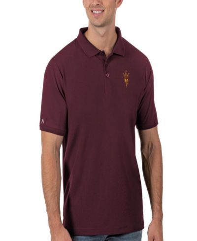 Antigua Мужское поло piqué Legacy Maroon Arizona State Sun Devils