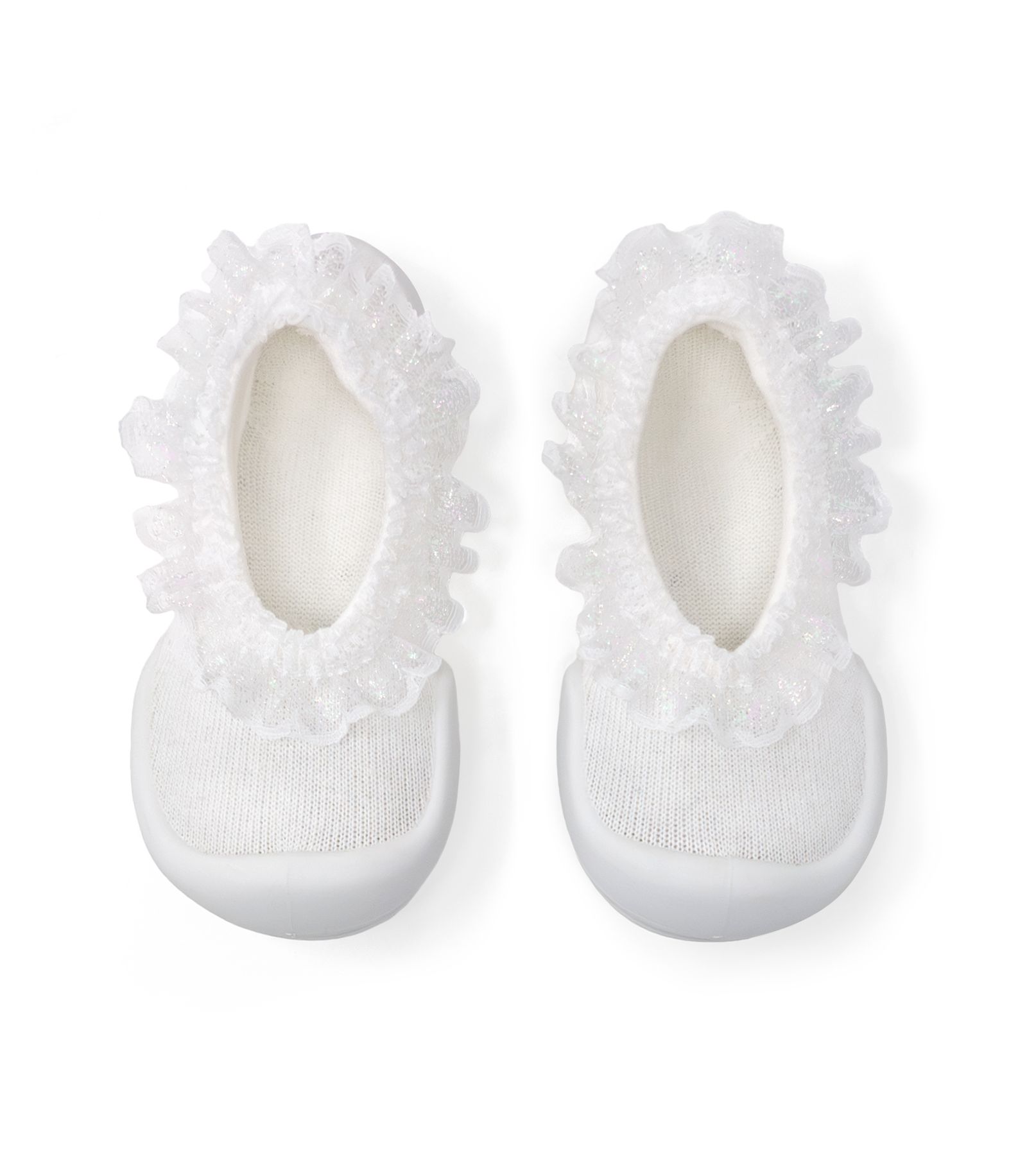 Komuello Детские сандалии-носочки Flat - Snow Lace