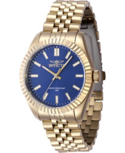 Invicta Женские часы 47506 Specialty Quartz 3 Hand Blue Dial