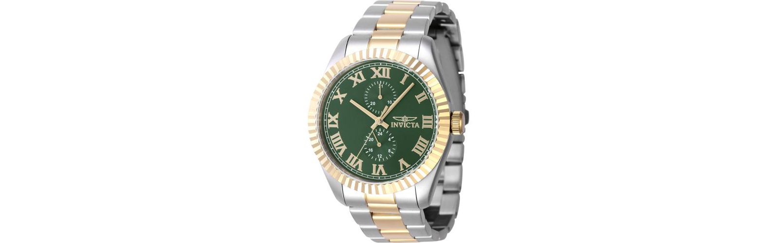 Invicta Men's 47427 Specialty Quartz Multifunction Green Dial Watch