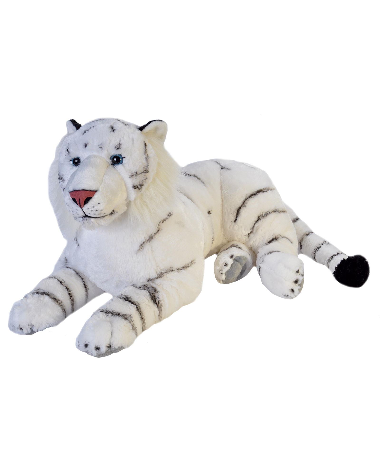 Мягкая игрушка Wild Republic Cuddlekins Jumbo White Tiger, 30 Inches