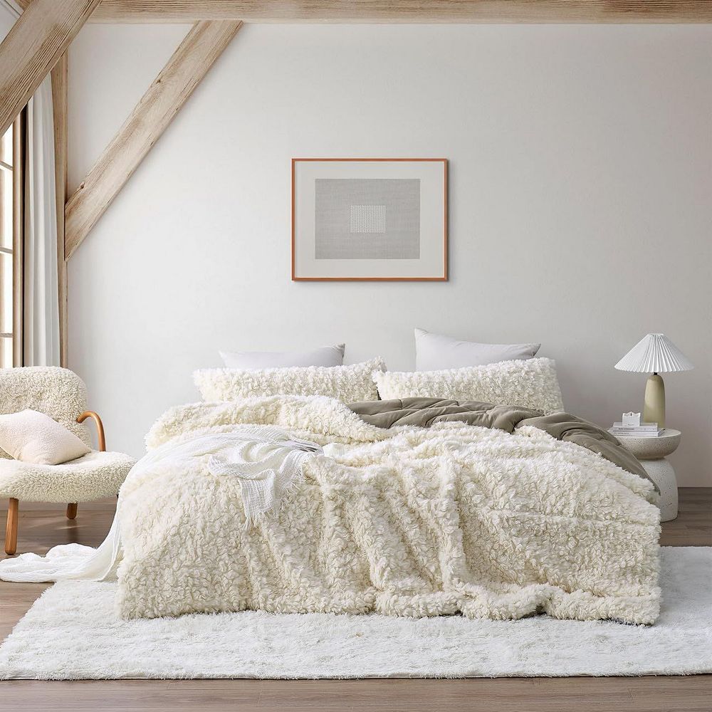 Одеяло Creamy Clouds Coma Inducer Oversized, натуральный цвет, King