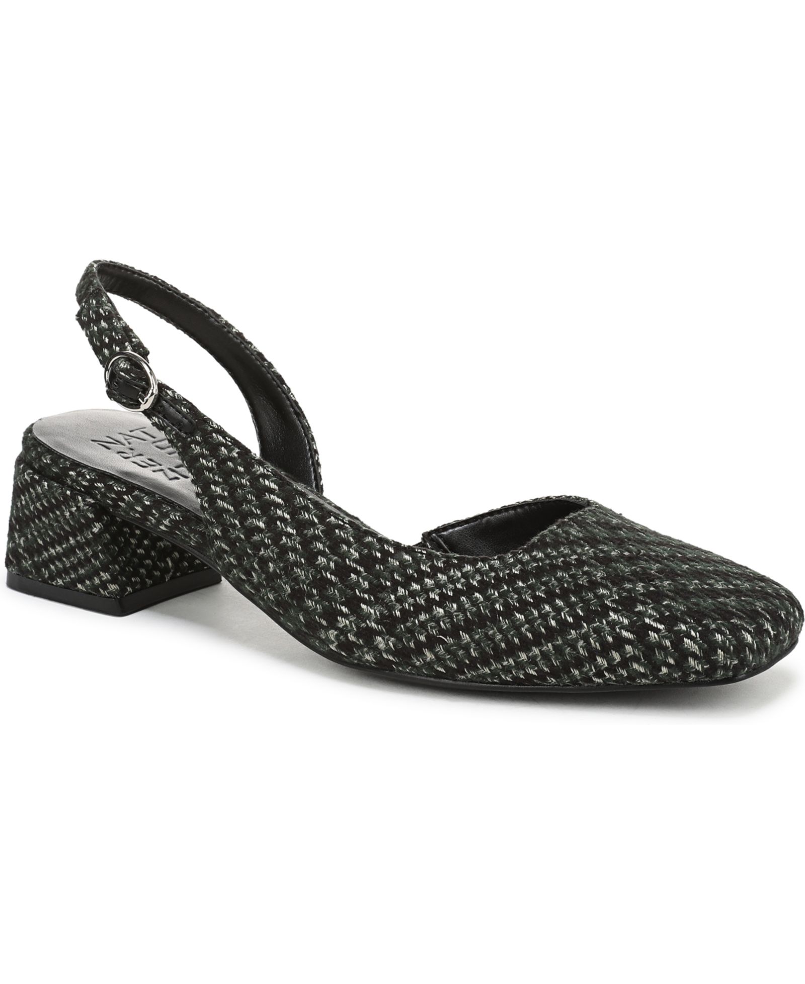 Naturalizer Women's Jayla Mid-Heel Square Toe Slingback Pumps