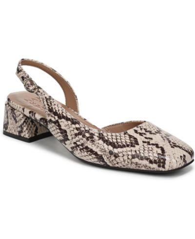 Женские туфли-лодочки Naturalizer Women's Jayla Mid-Heel Square Toe Slingback