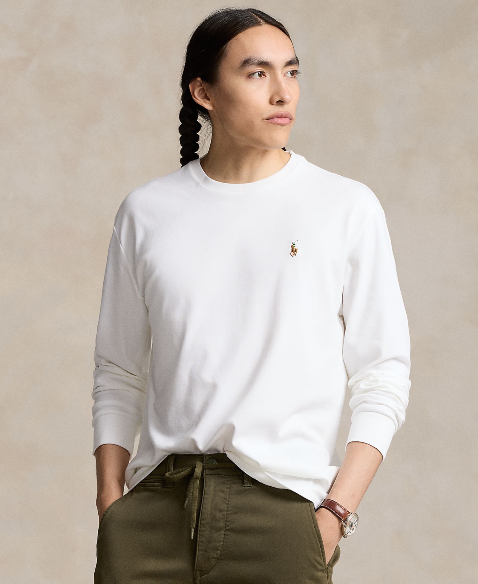 Polo Ralph Lauren Men's Custom Slim Fit Soft Cotton T-Shirt