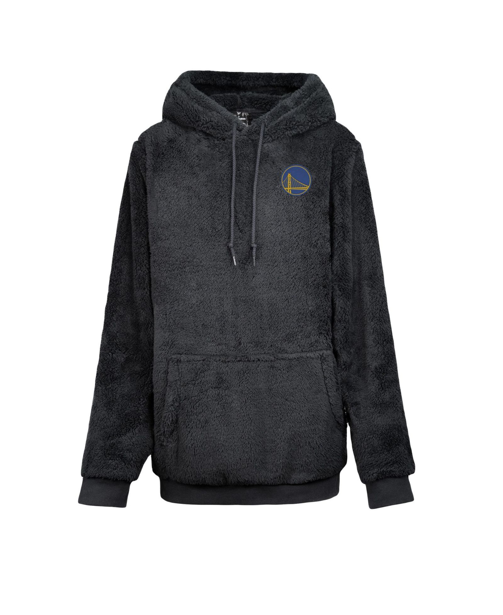 Худи Jill Martin Men's and Women's Oversized Pullover Black Golden State Warriors
