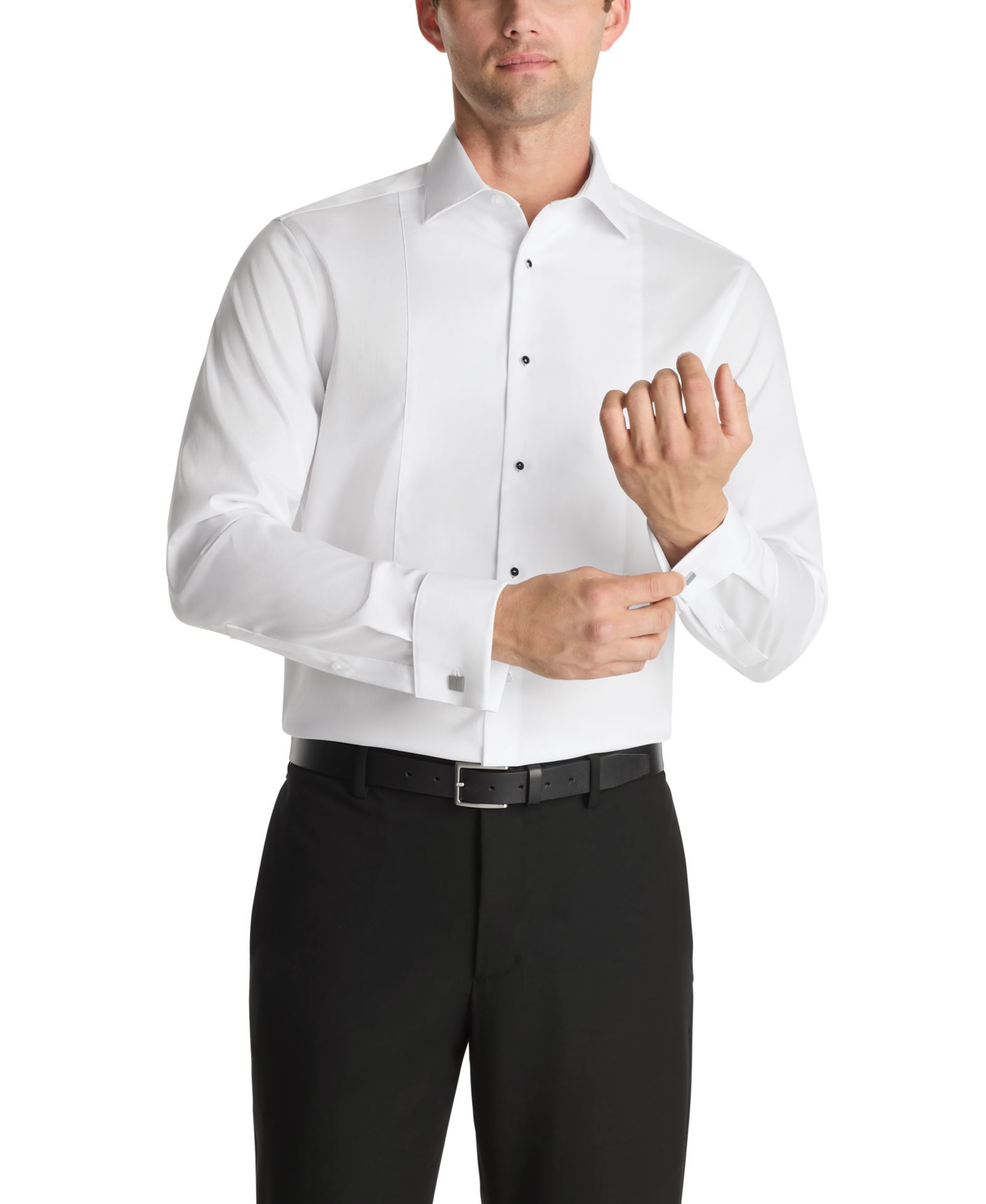 Мужская классическая рубашка Calvin Klein Tailored Occasion Tuxedo, Slim Fit