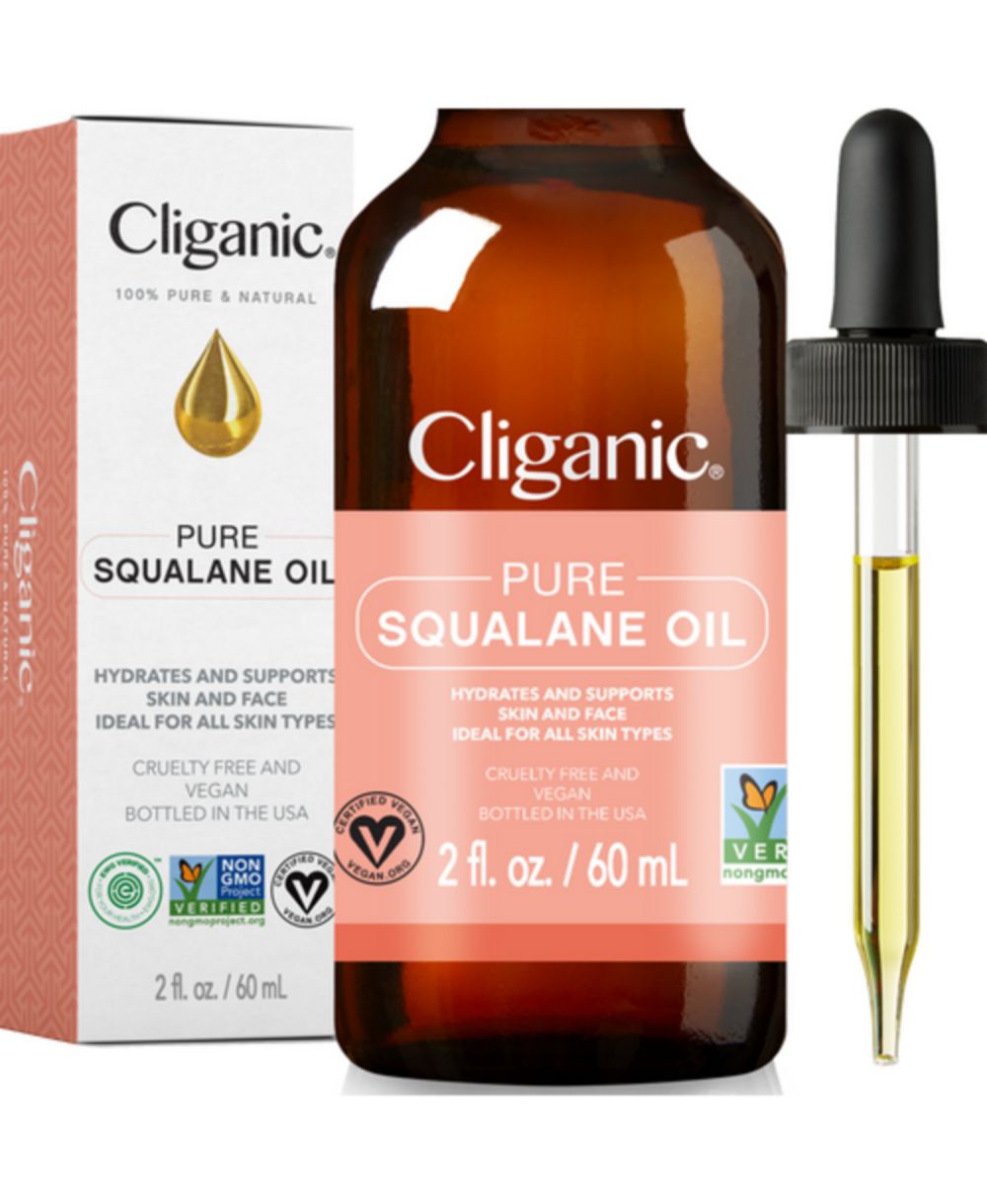 Масло сквалана Cliganic без ГМО, 2 oz