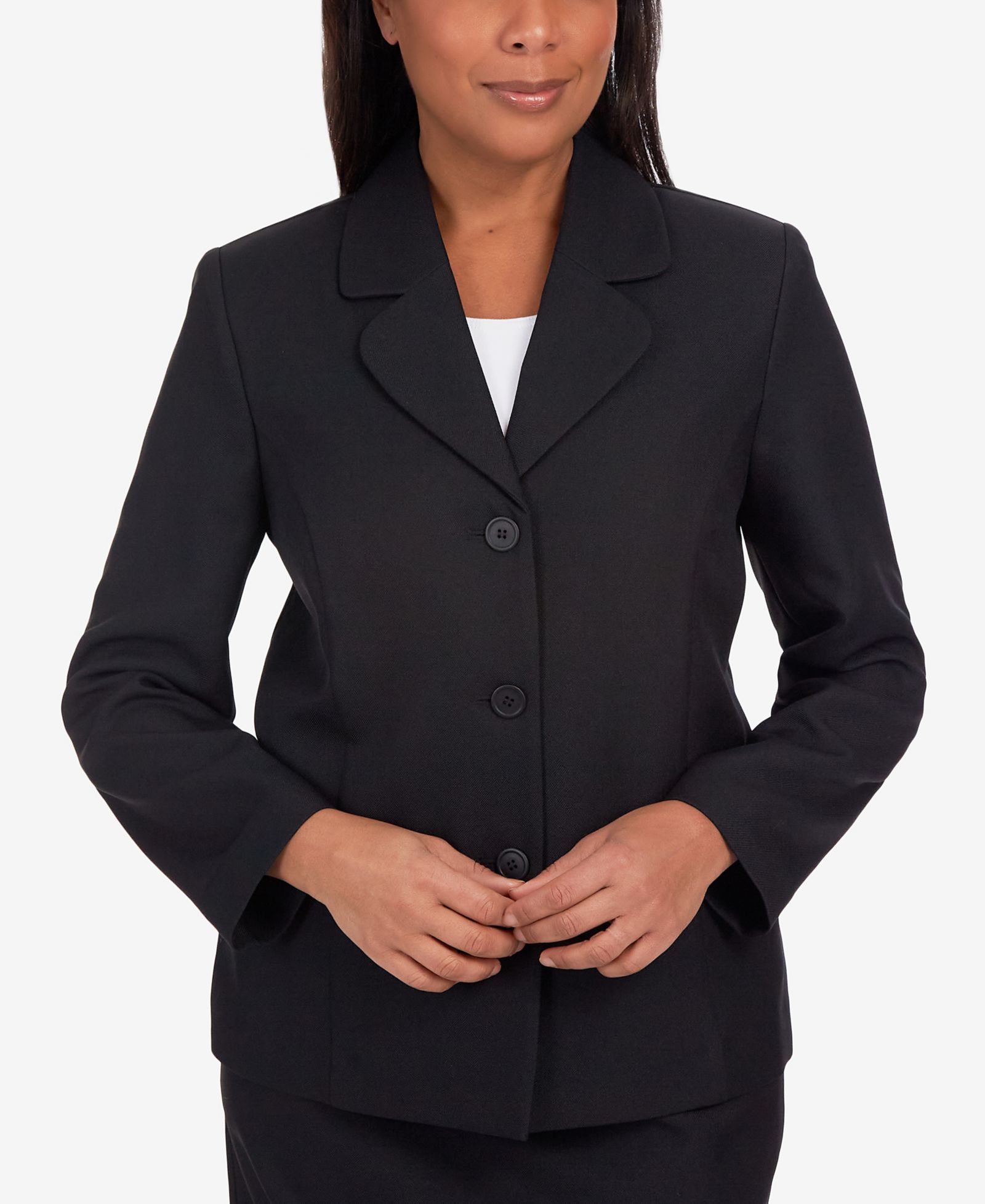Alfred Dunner Women's Classic Fitted Blazer