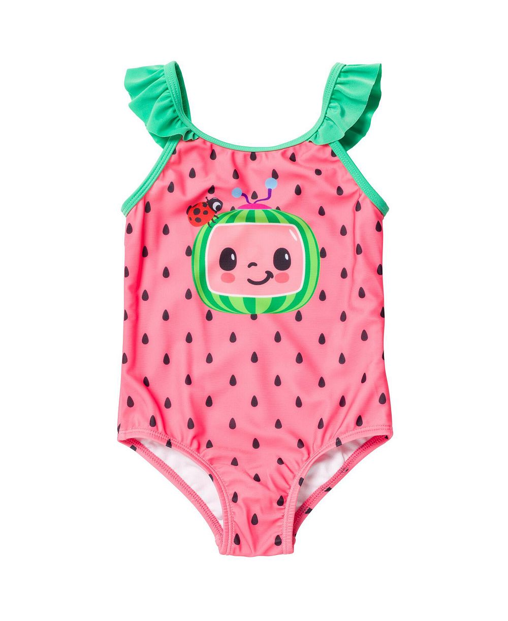 Детский слитный купальник CoComelon для девочек 12–24 месяцев, JJ One Piece