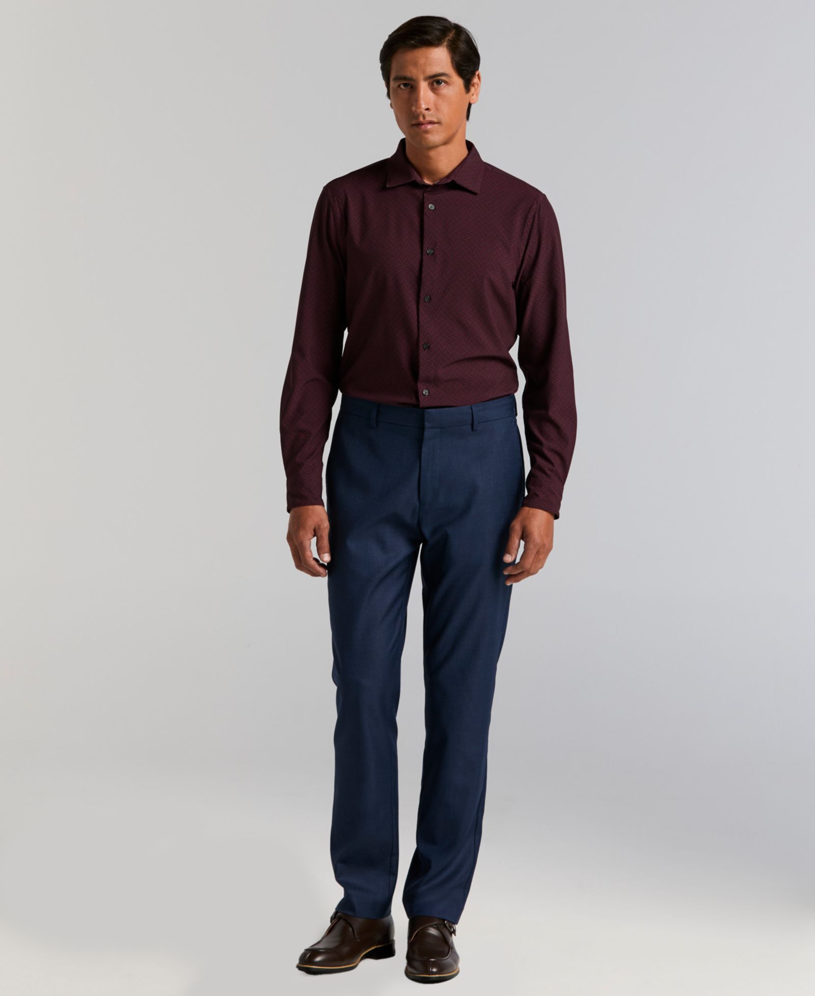 Мужские брюки Perry Ellis Portfolio Modern-Fit Sharkskin