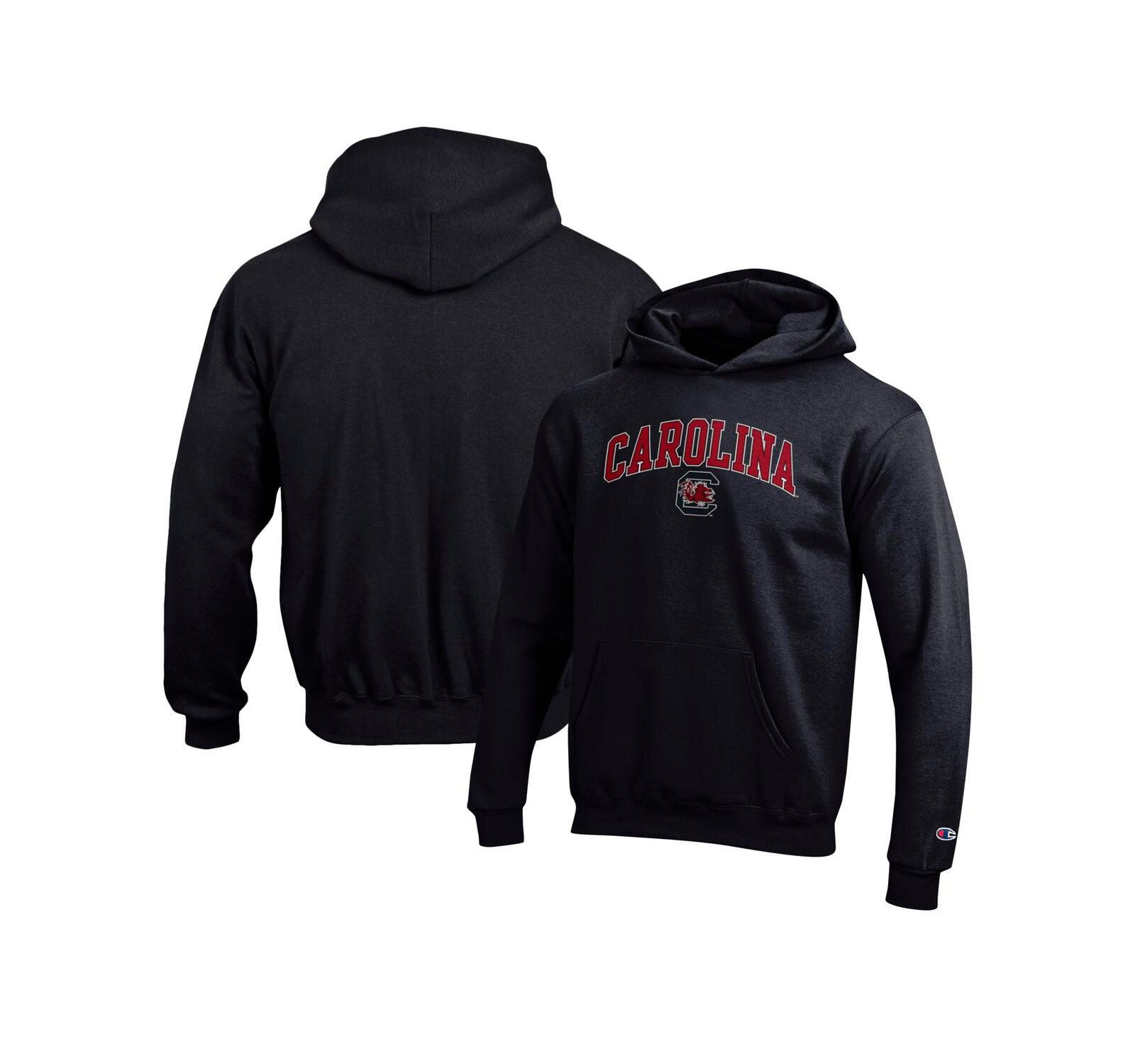 Champion худи Champion Big Boys and Girls Black South Carolina Gamecocks Campus