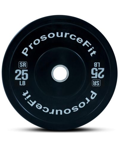 Бамперный блин ProsourceFit Solid Rubber, 25 lb
