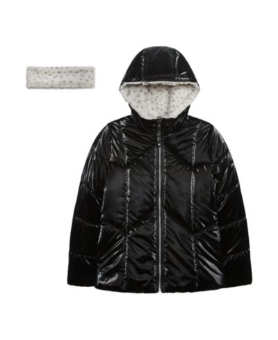 Jessica Simpson куртка-пуфвер Puffer Reflective Shine для девочек 7-16